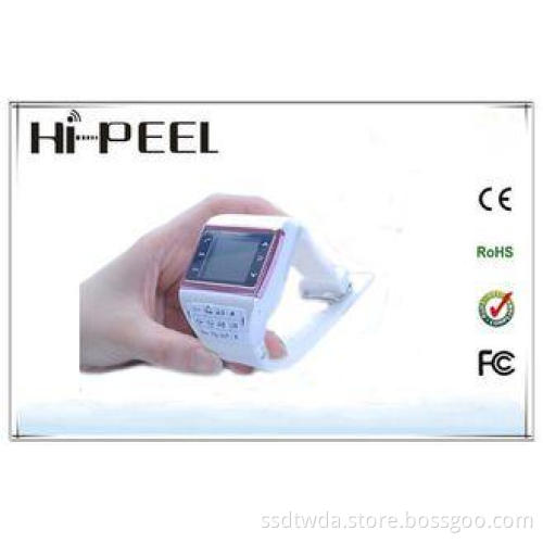 2G White Bluetooth GSM Wrist Watch Phone , Smart Watch Cell